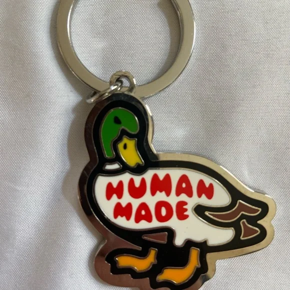 HUMAN MADE - DUCK PVC KEY CHAIN GREEN